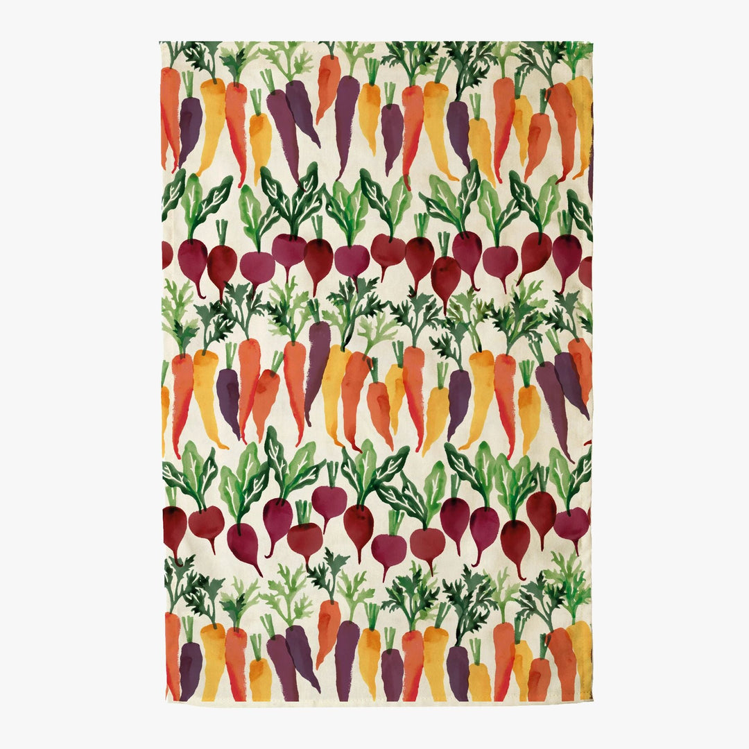 Carrots & Beets Tea Towel