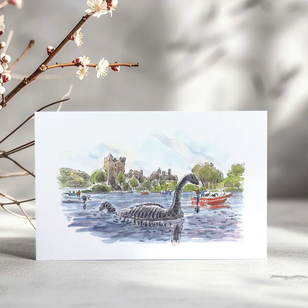 The Search For Nessie… Continues!!! Postcard