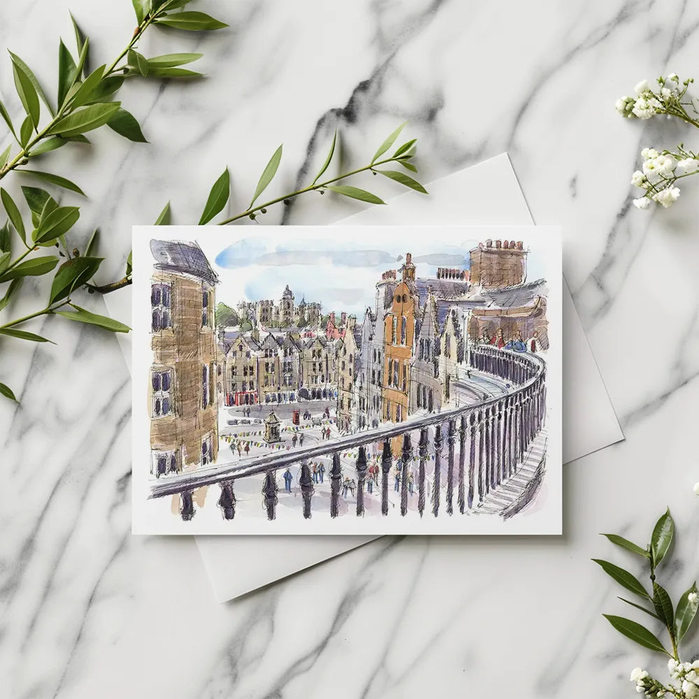 Overlooking Victoria Street, Edinburgh