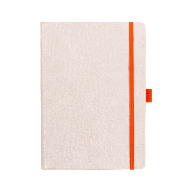 A5 White Vegan Notebook