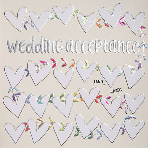 WEDDING ACCEPTANCE