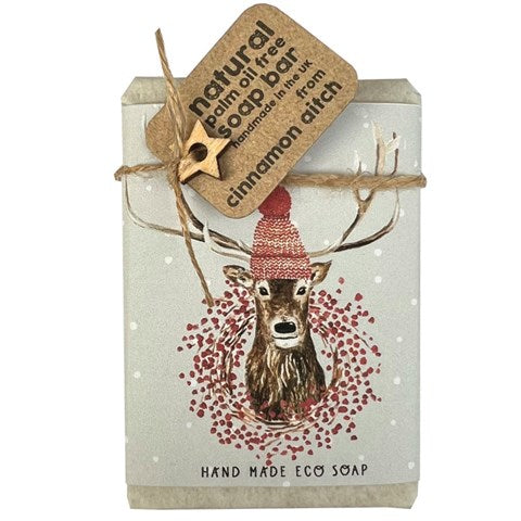 reindeer cinnamon & cedarwood soap