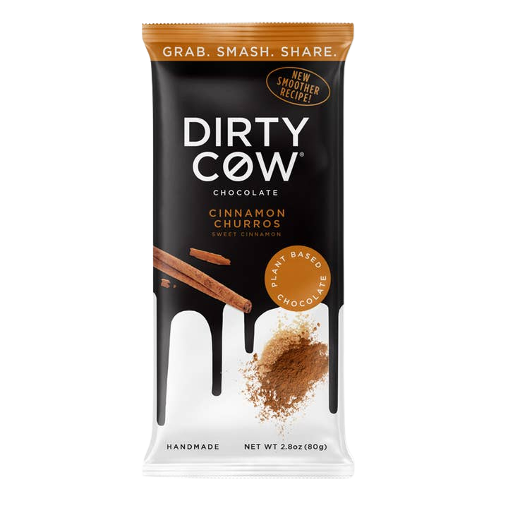 CINNAMON CHURROS PLANT BASED VEGAN CHOCOLATE BAR