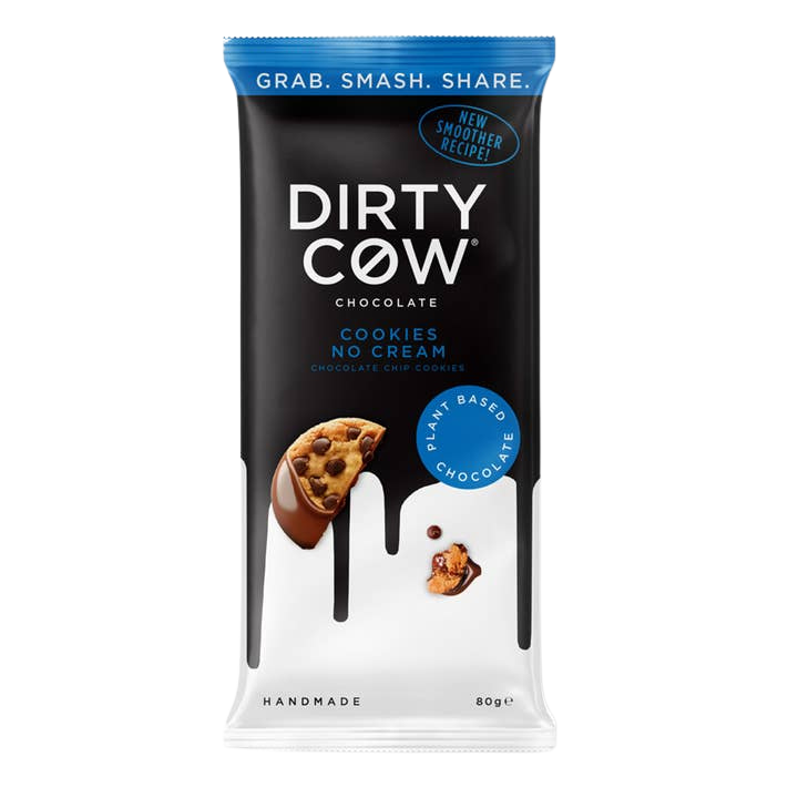 COOKIES NO CREAM PLANT BASED VEGAN CHOCOLATE BAR
