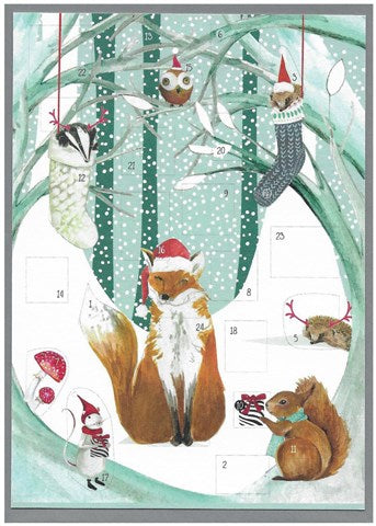 advent woodland animals