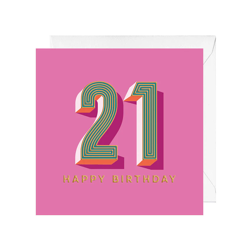 HAPPY BIRTHDAY 21