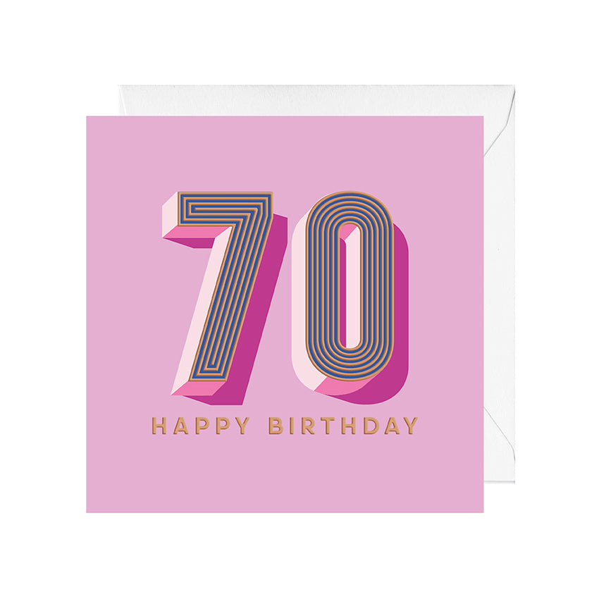 HAPPY BIRTHDAY 70