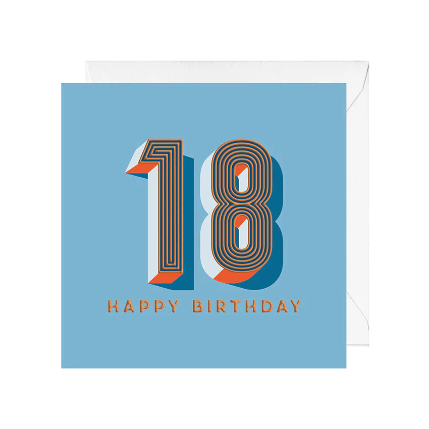 HAPPY BIRTHDAY 18
