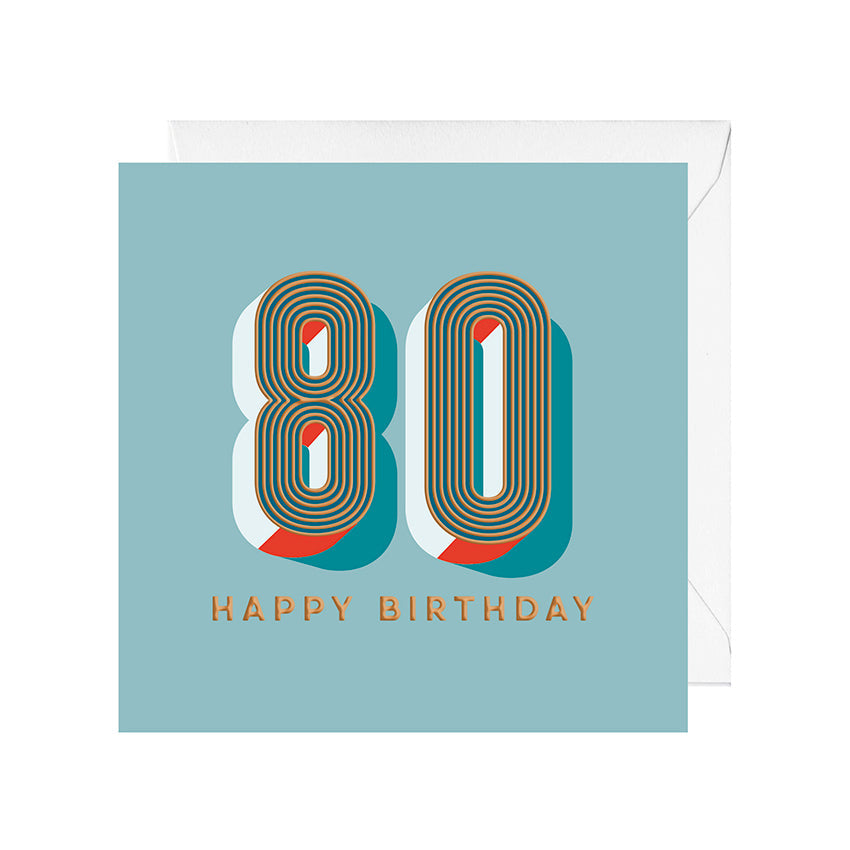 HAPPY BIRTHDAY 80