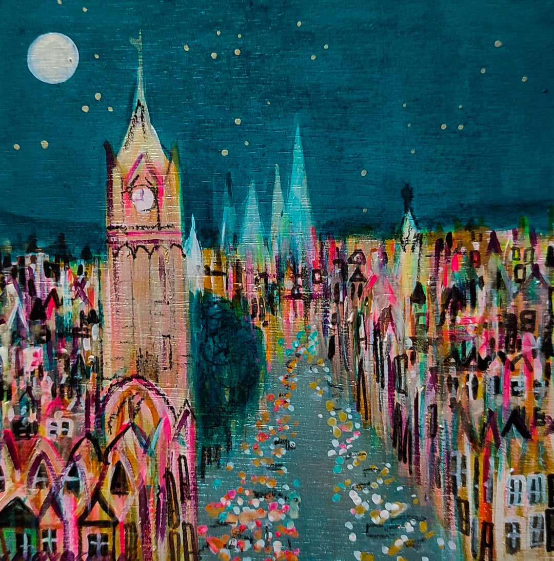 Edinburgh, Moon Over Princes Street