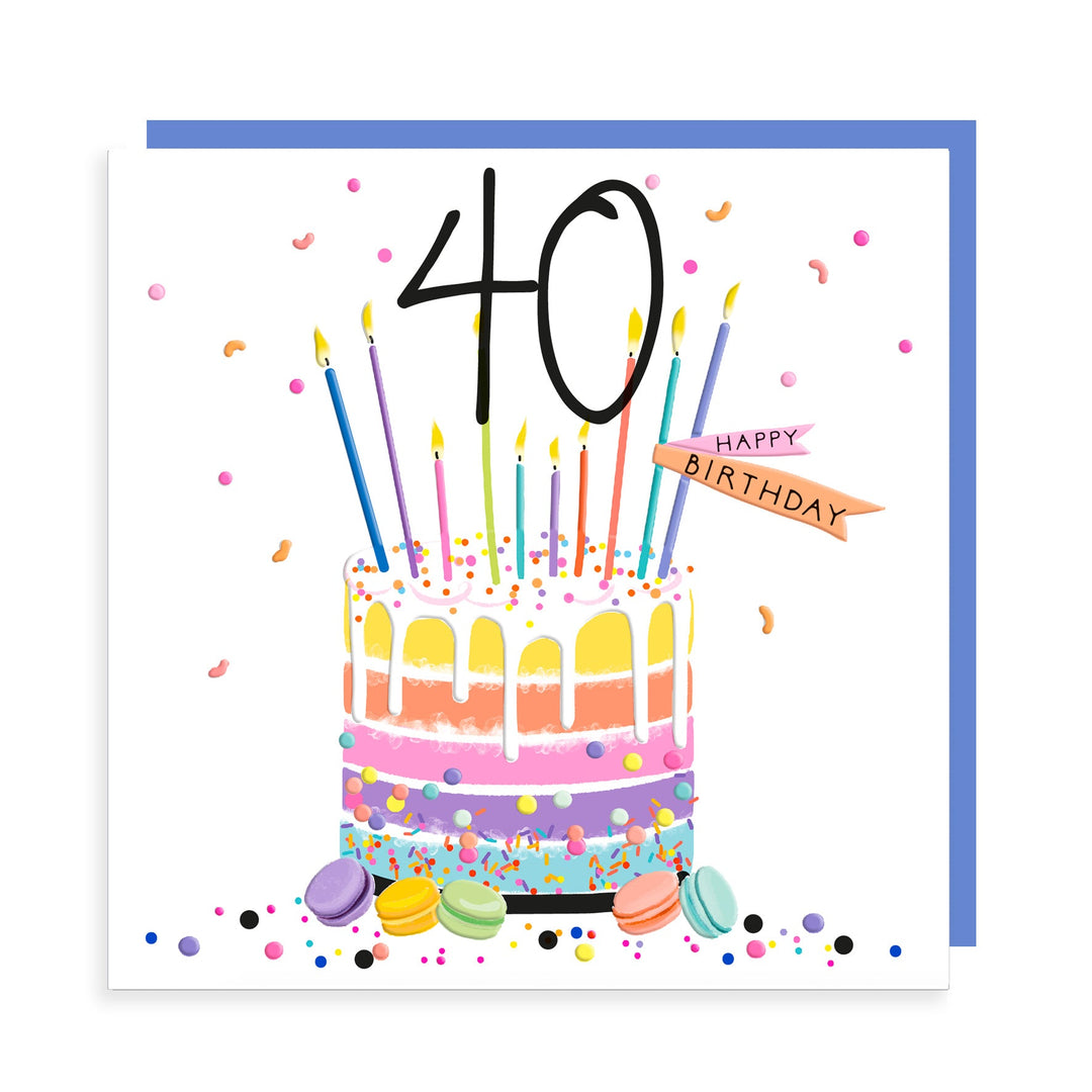 HAPPY BIRTHDAY 40