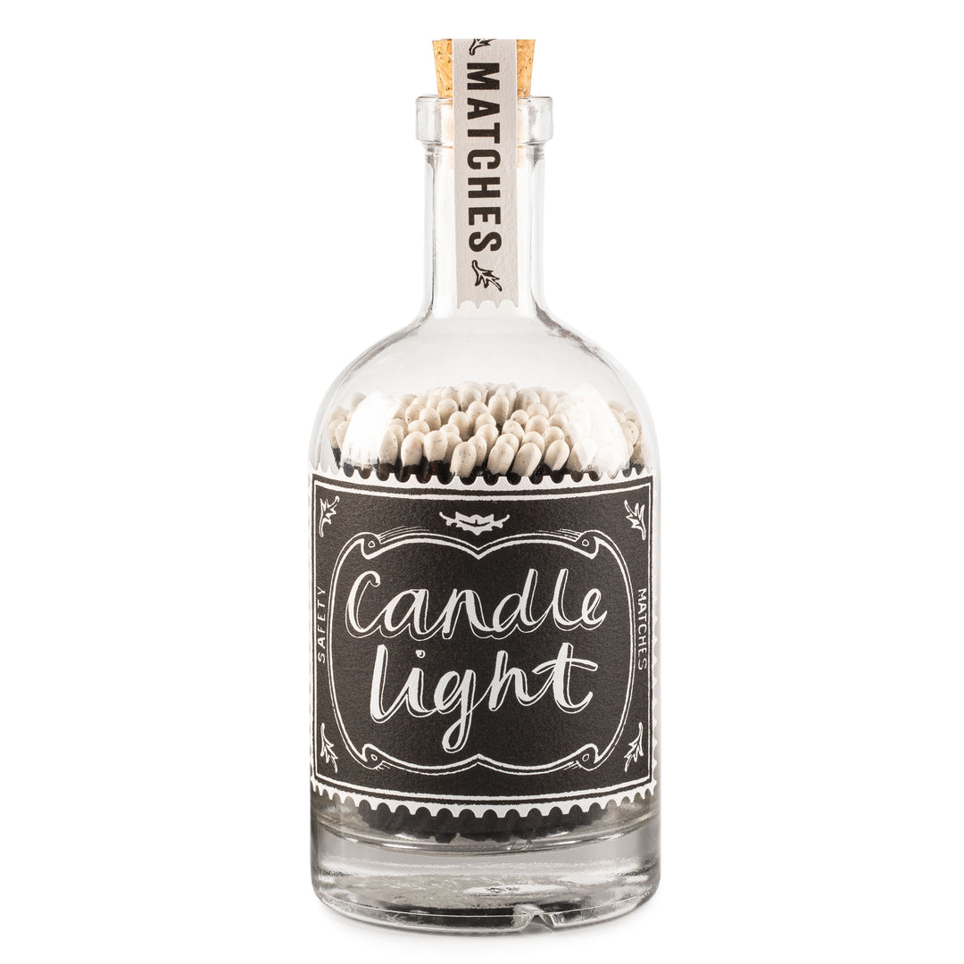 Candle Light Stamp Match Bottle