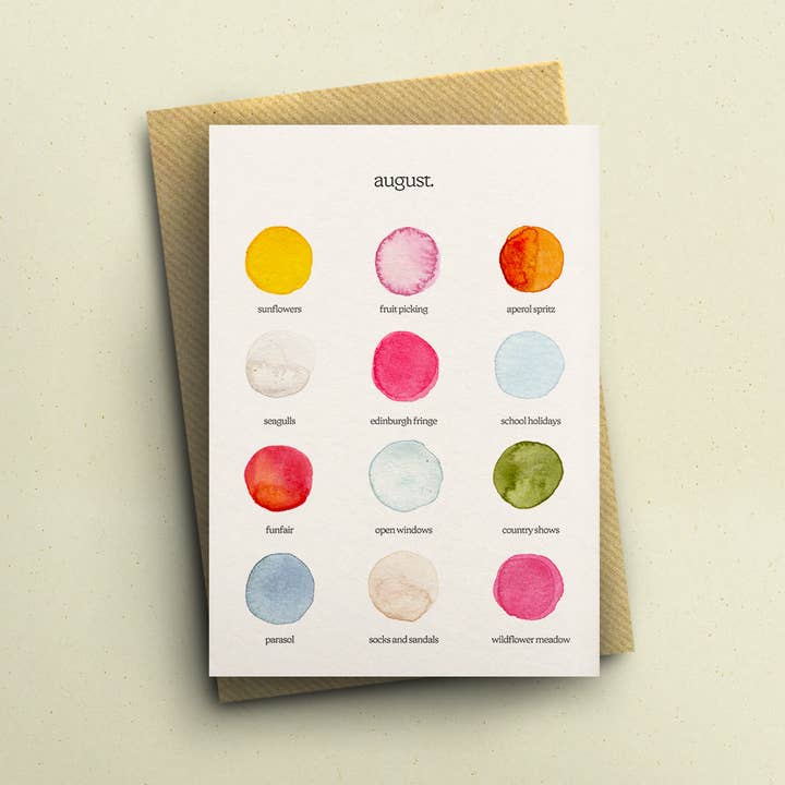 The Colours of August