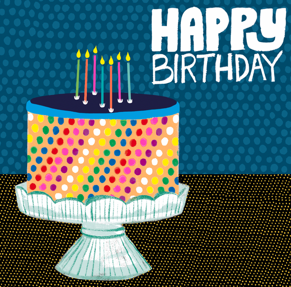 HAPPY BIRTHDAY CAKE