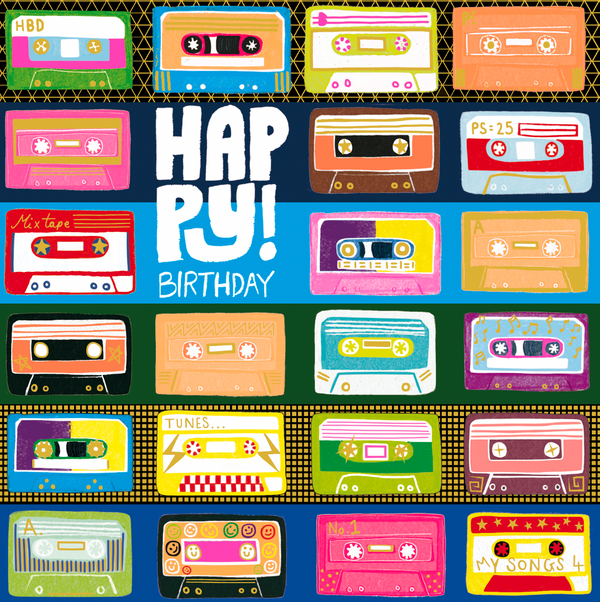 HAPPY BIRTHDAY CASSETTES