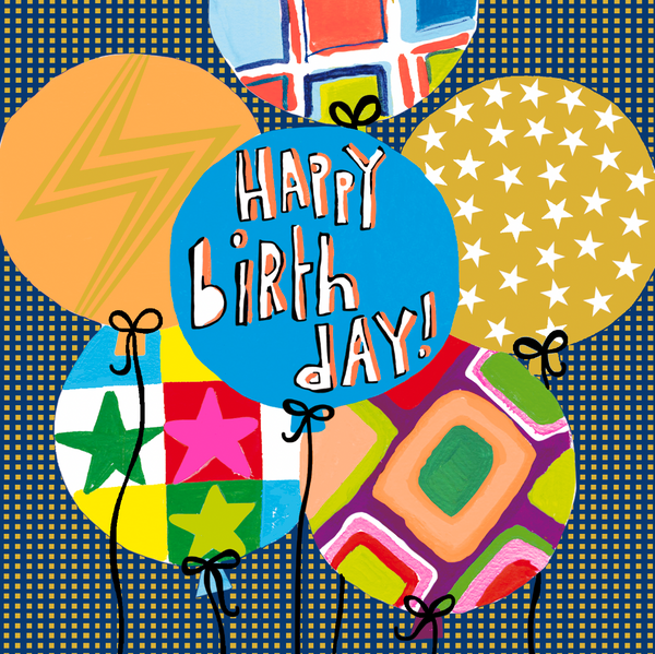 HAPPY BIRTHDAY BALLOONS