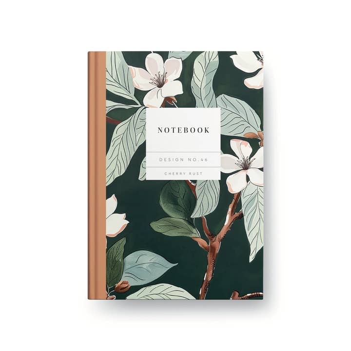 Design No.46 Cherry Rust Hardback Notebook