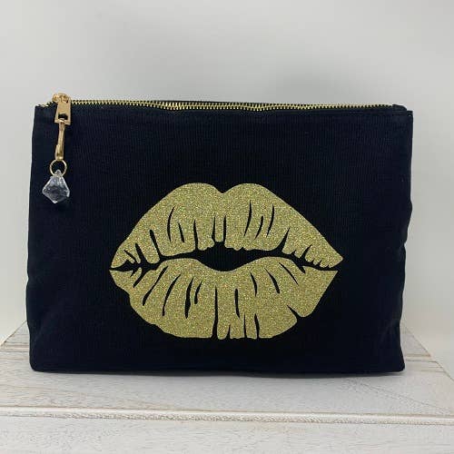 Lips Make Up Cosmetic Bag