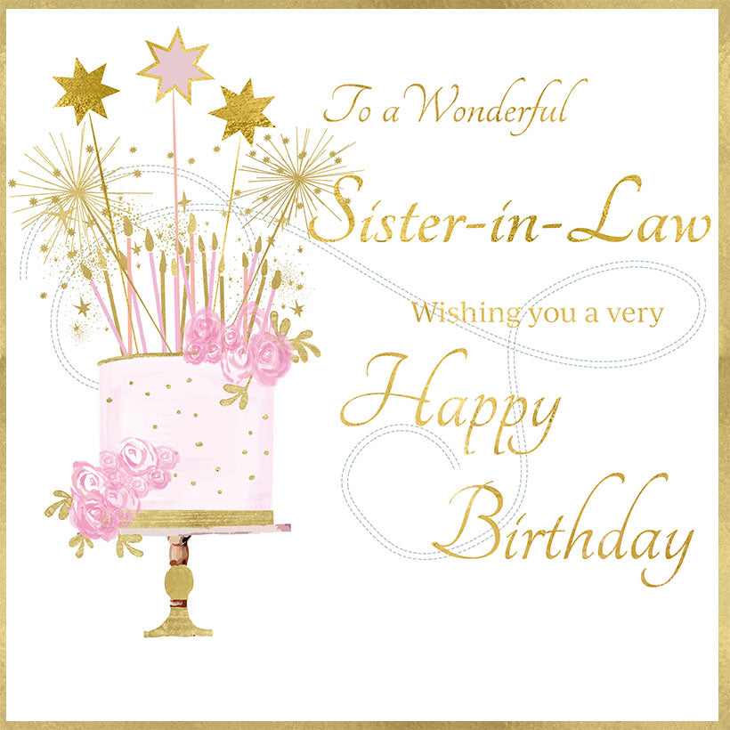Happy Birthday Sister-in-Law
