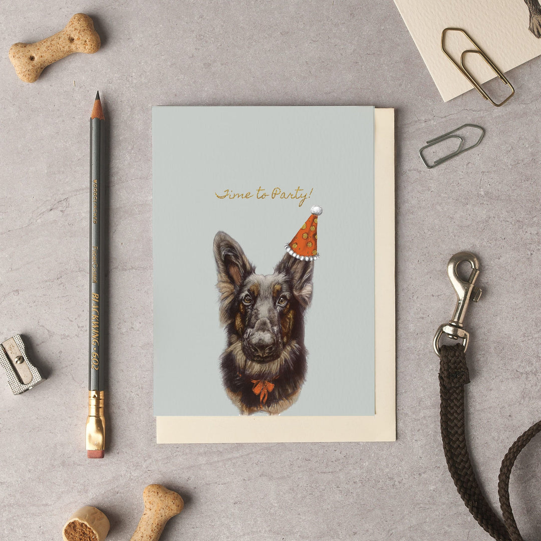 Time to Party German Shepherd