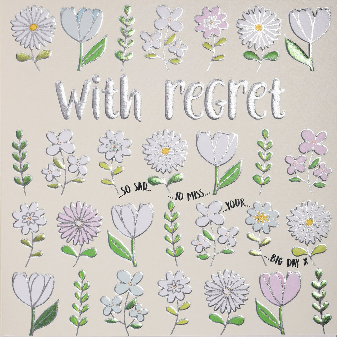 With Regret