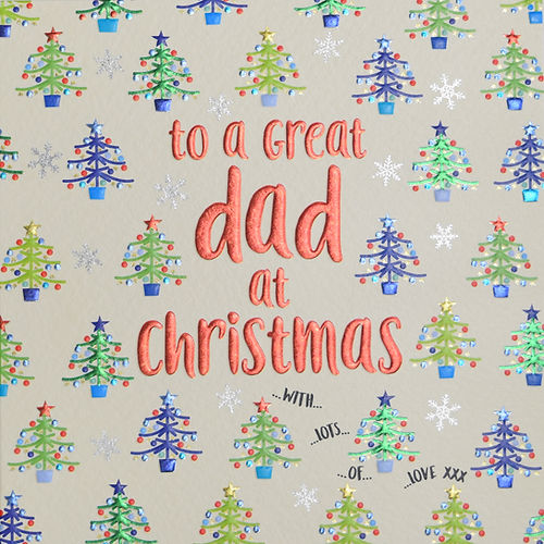 To A Great Dad At Christmas