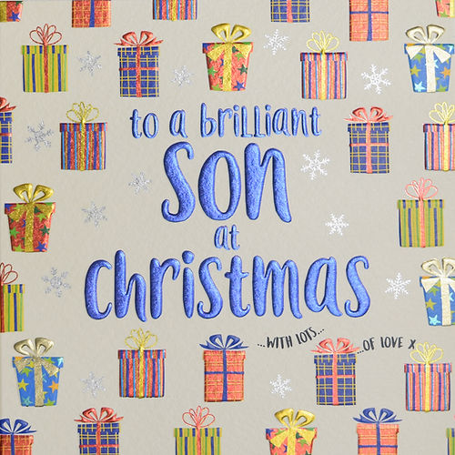 To A Brilliant Son At Christmas
