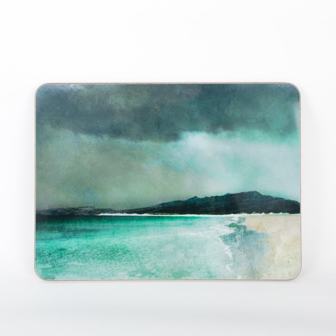 Reef Beach Isle of Lewis Cork Backed Table Mat