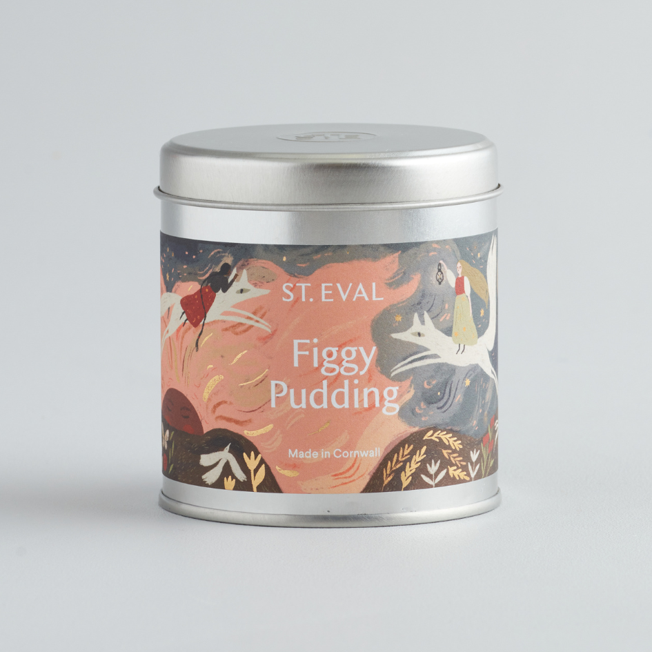 Figgy Pudding, Scented Christmas, Scented Tin Candle