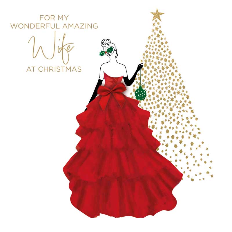 For My Wonderful Amazing Wife At Christmas