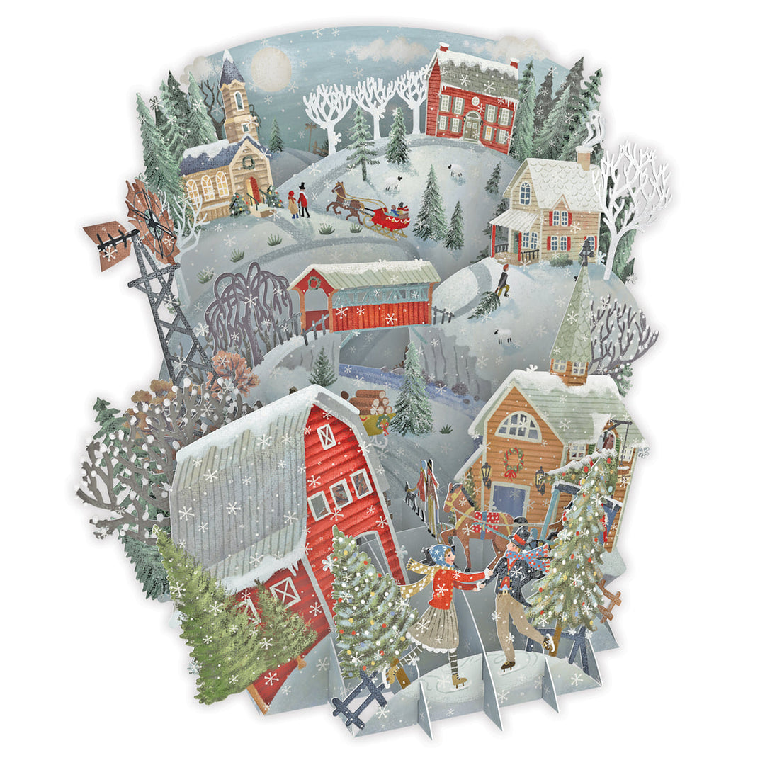 Christmas Follk 3D Pop Up