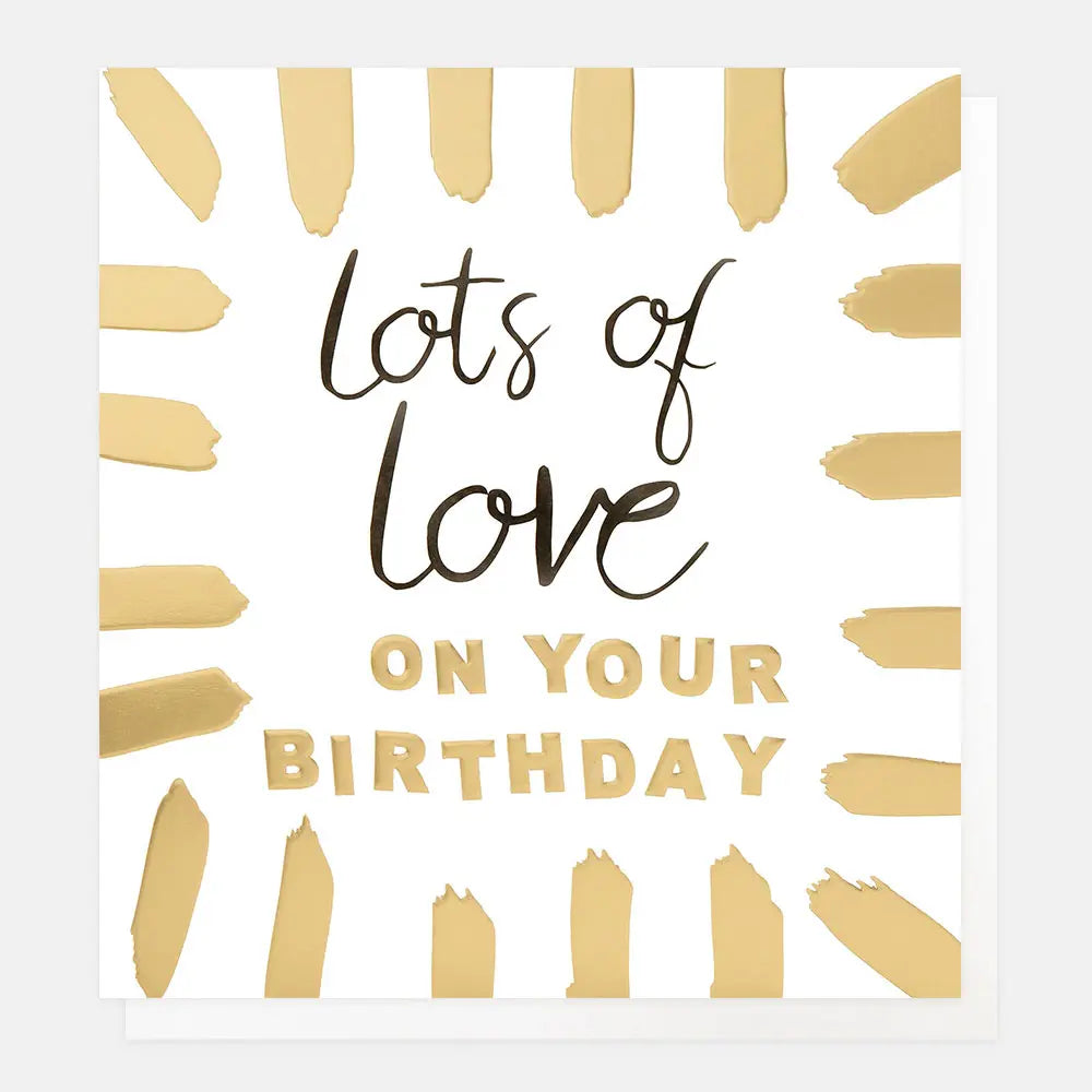 Lots of Love on your Birthday