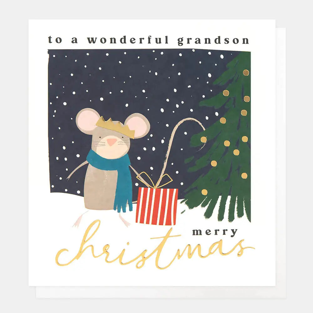 To A Wonderful Grandson Merry Christmas