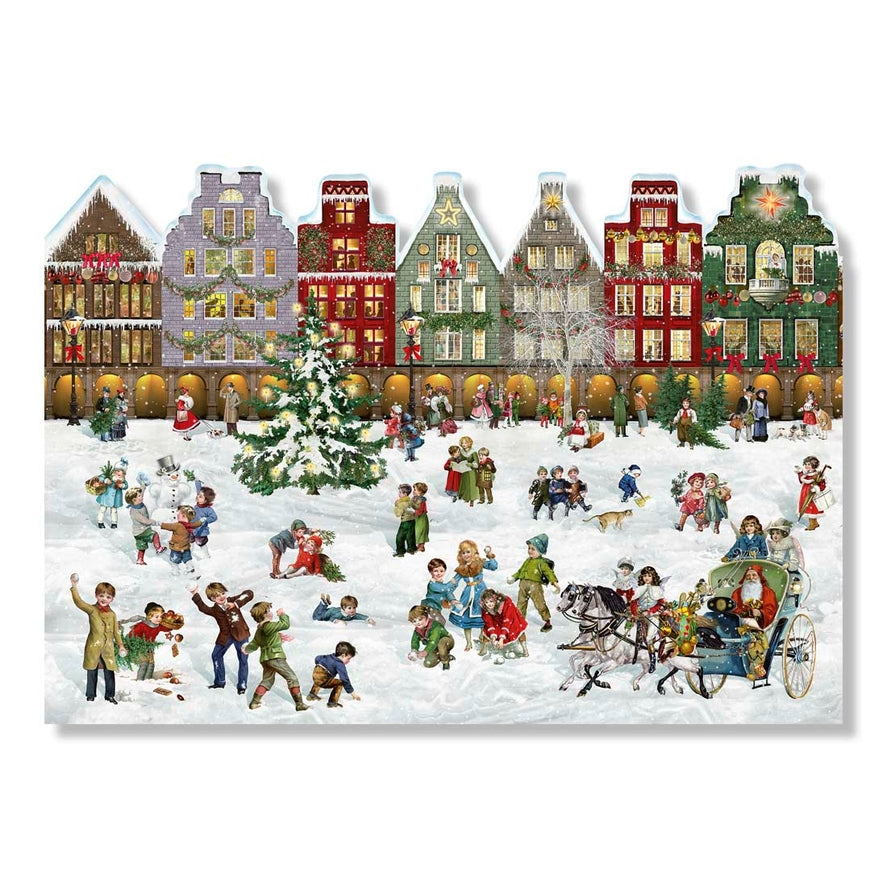 In the Christmas Street Traditional Advent Calendar
