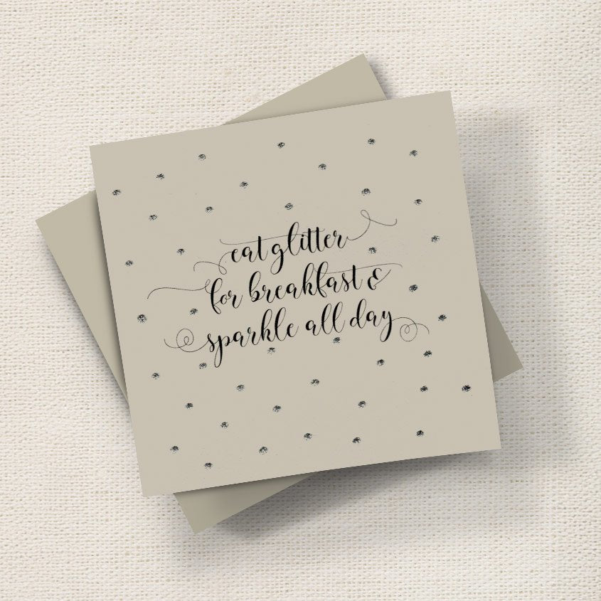 Eat Glitter for Breakfast...