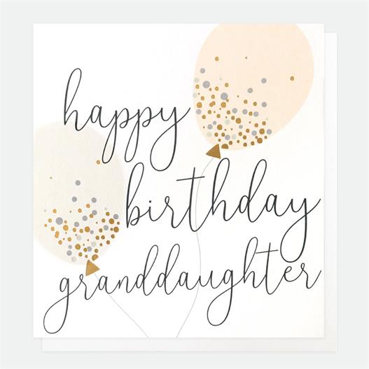 Happy Birthday Granddaughter