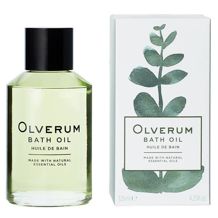 Olverum Home Spa Bath Oil, promoting restful sleep - 125ml (25 baths)