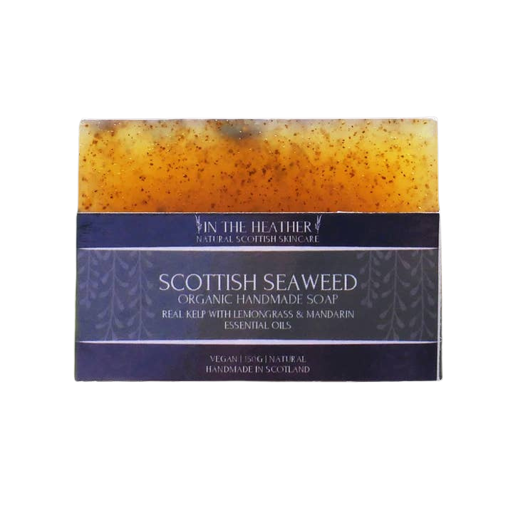 Scottish Organic Seaweed Bar Soap 150g