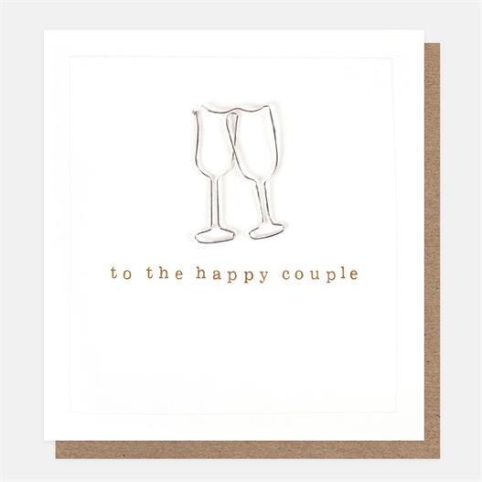 To the Happy Couple Glasses