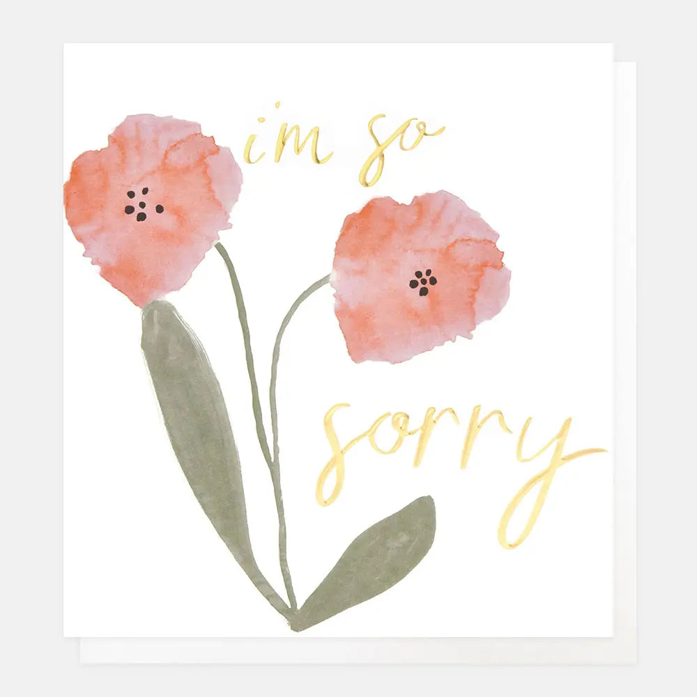 I'm So Sorry Watercolour