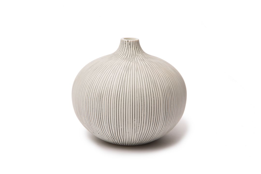 Bari Large Vase Grey