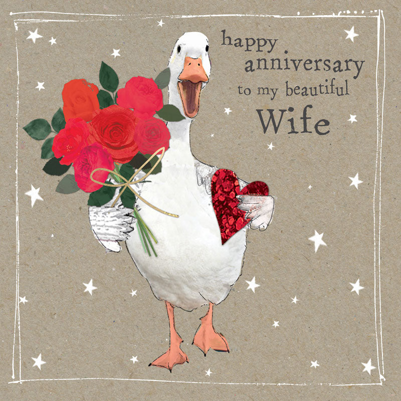 Happy Anniversary to My Beautiful Wife