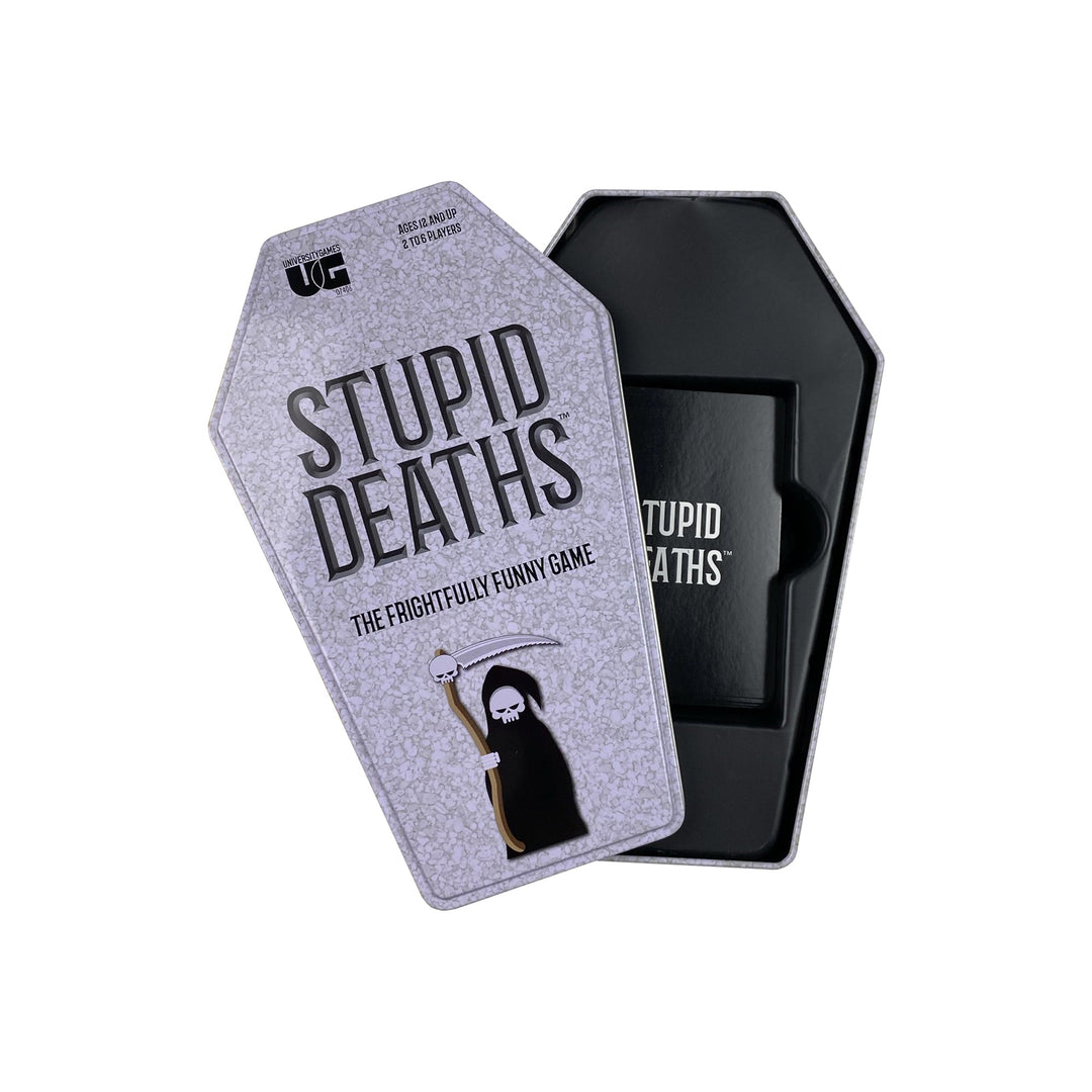 Stupid Deaths Coffin Tin