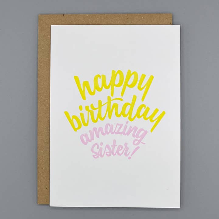 Happy Birthday Amazing Sister