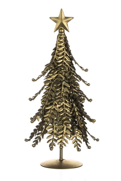 Leaf Gold Christmas Tree