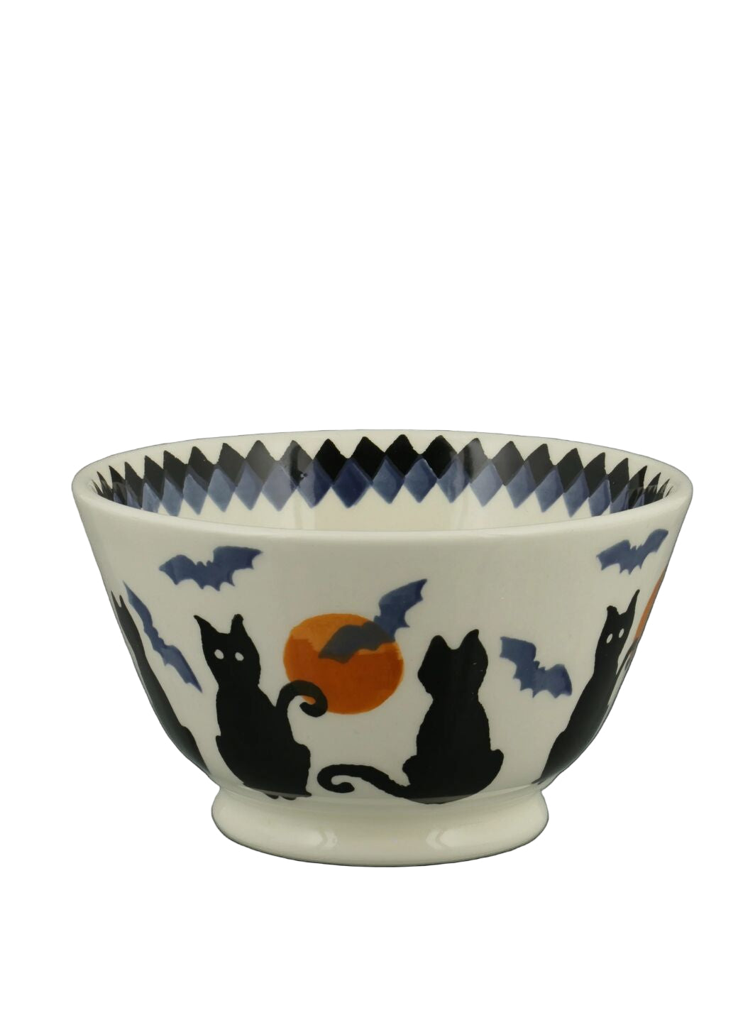 The Wise Witches Black Cats Small Old Bowl