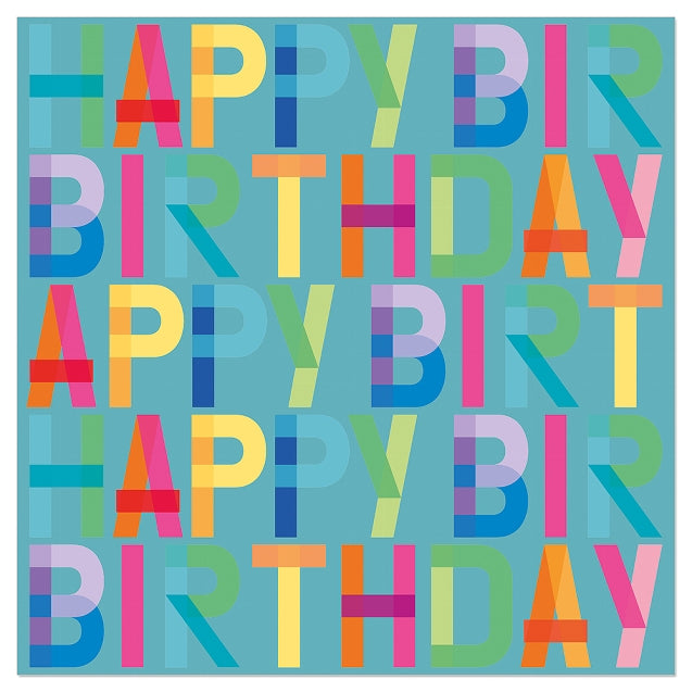 Happy Birthday Napkin