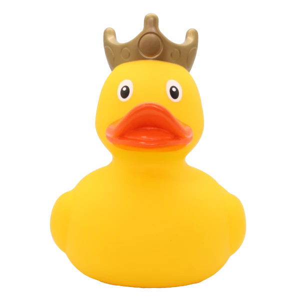 Yellow Duck with crown XXL