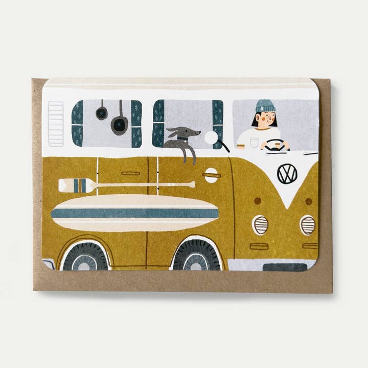 Campervan No.1 (Yellow)