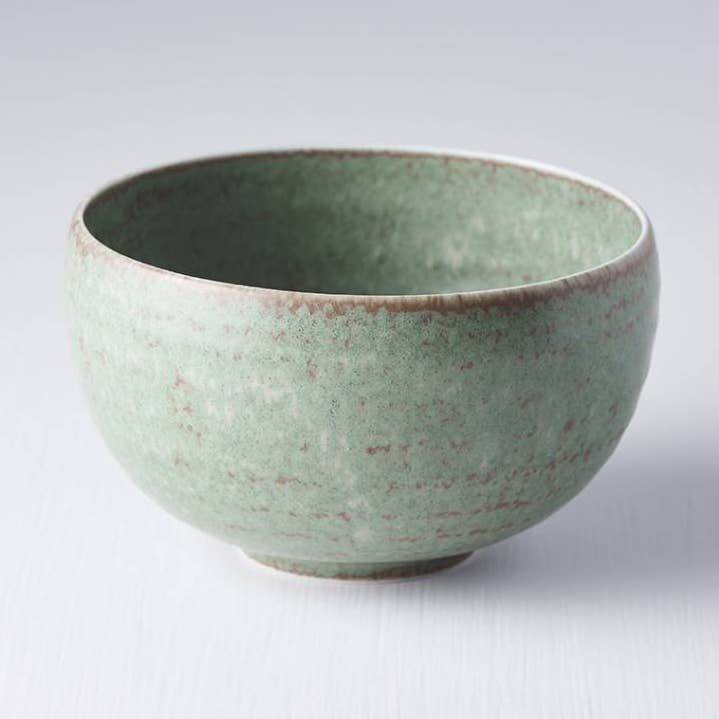 Green Fade U-shape bowl 13cm